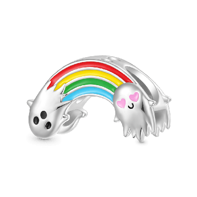 Ghost Rainbow Charm