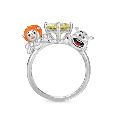 Shrek and Fiona Diamond Ring