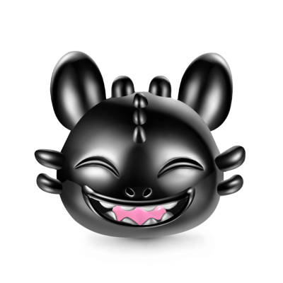 Laughing Toothless Stopper Charm