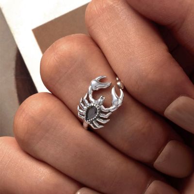 Vintage Scorpion Open Ring