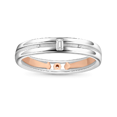 Cubic Zirconia Men's Band