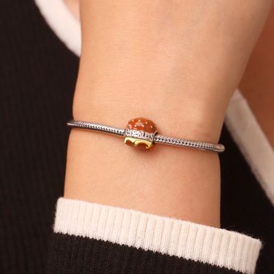 Delicious Burger Engravable Charm