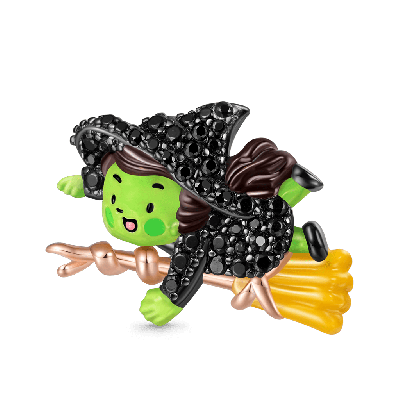 Wicked Elphaba Flying Charm