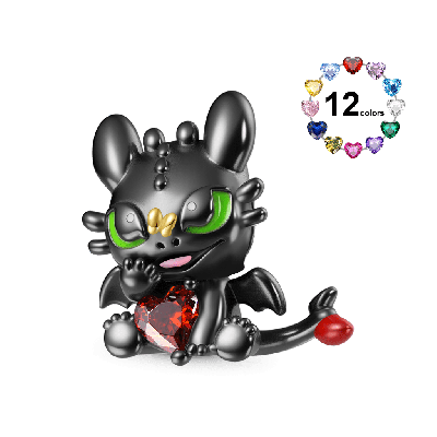 Toothless Embraces Love Charm