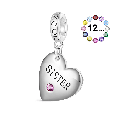 SISTER Heart Pendant