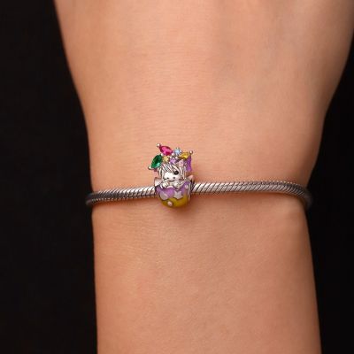 Highland Cow Easter Eggs Charm