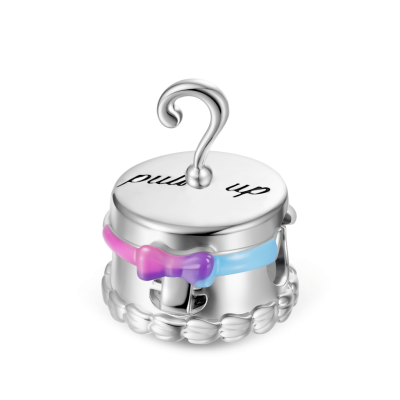 Baby Gender Reveal Cake Charm