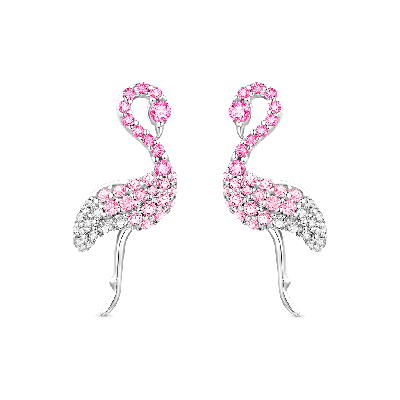 Pink Flamingo Earrings