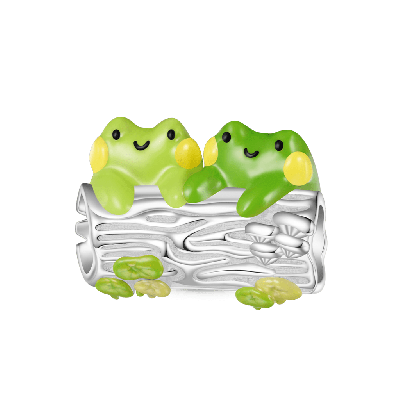 Frogs in Love Charm