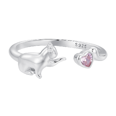 Cat Kitten Pet Band Ring