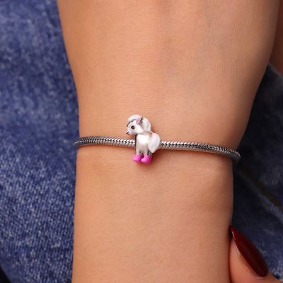 Pink Mini Pony Charm