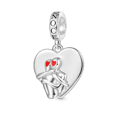 'Self Love' Hugging Heart Pendant