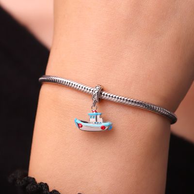 Miniature Fishing Boat Pendant