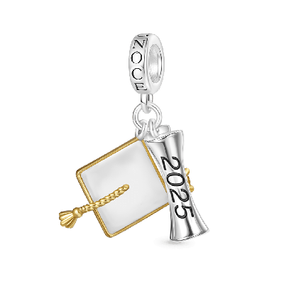 Engravable Bachelor Cap Pendant