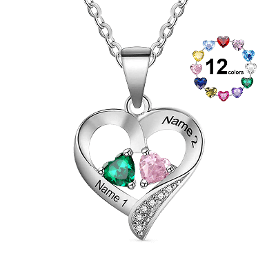 Heart Diamonds Necklace