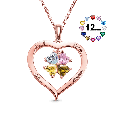Hollow Love Heart Necklace