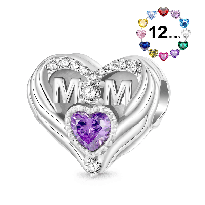 Mother's Day Heart Charm