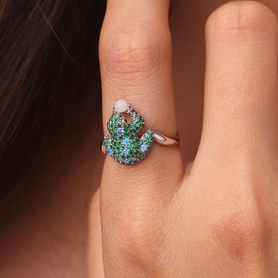 Creative Frog Open Ring