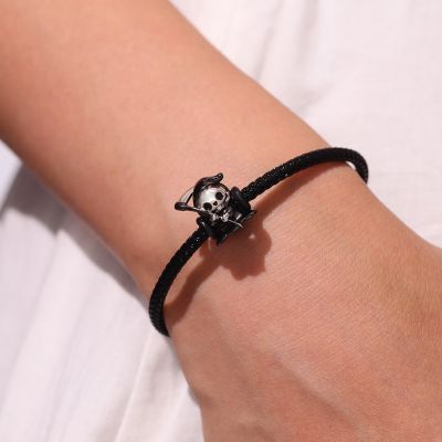 Black Snap Basic Bracelet
