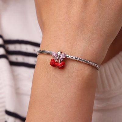 Cherry Bear Charm