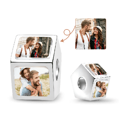 5 Side Photo Charm