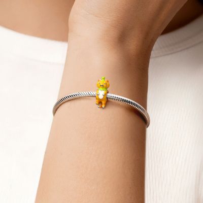 Pumpkin Cat Charm