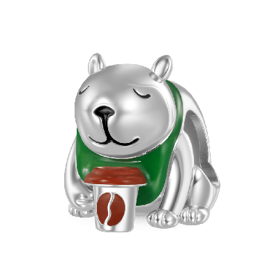 Zen Capybara Charm