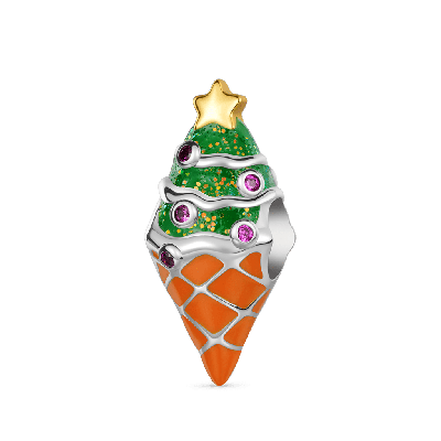 Christmas Tree Ice Cream Charm