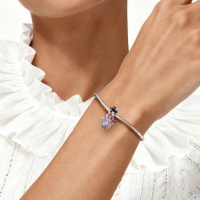 Snowman Globe Charm