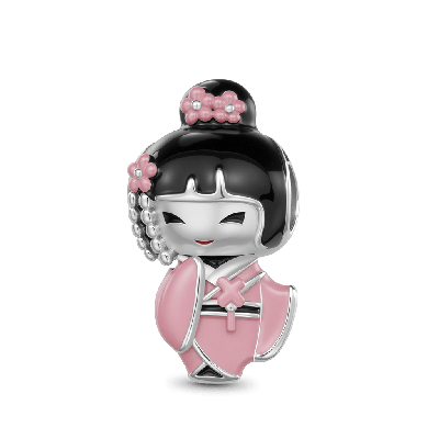 Japanese Geisha Charm