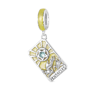 Tarot Star Coin Pendant