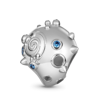 Riveted Conch Charm