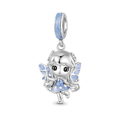 Ice & Snow Fairy Pendant