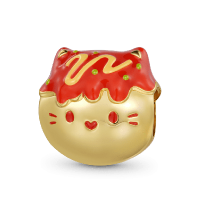 Cat Takoyaki Charm