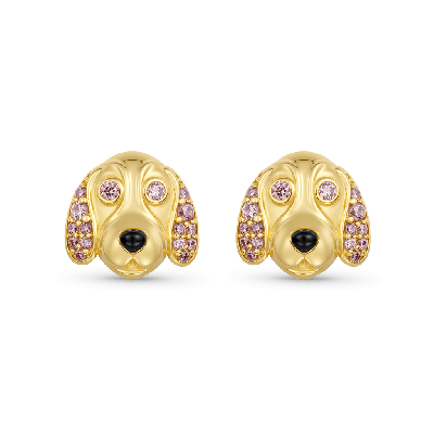Basset Hound Stud Earrings