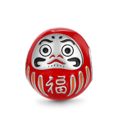 Japanese Daruma Charm