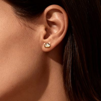Cat Stud Earrings