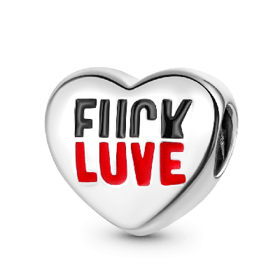 Fuck Love Engravable Charm