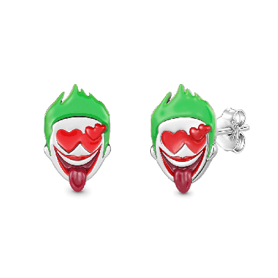 The Joker Stud Earrings