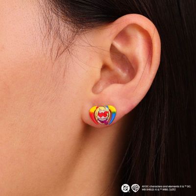 Harley Quinn Stud Earrings