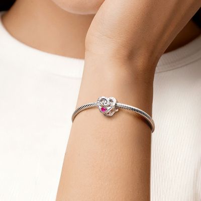 Hand Love Heart Charm