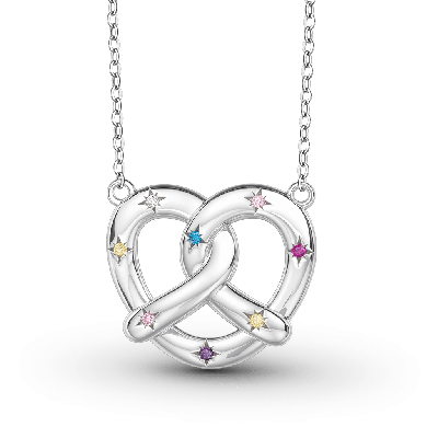 Pretzel Necklace