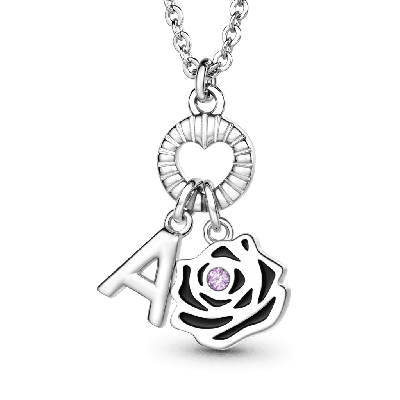 Birthday Flower Necklace