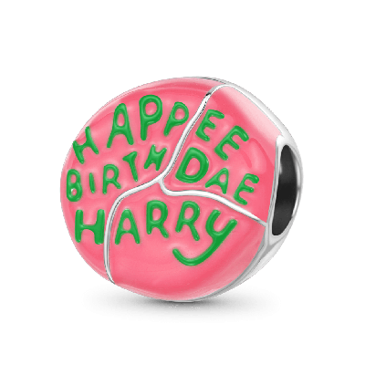 Hagrid Birthday Cake Engravable Charm