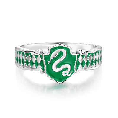 Slytherin Snake Band Ring