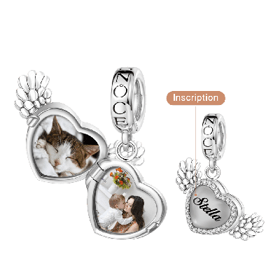 Heating Color-changing Photo Pendent