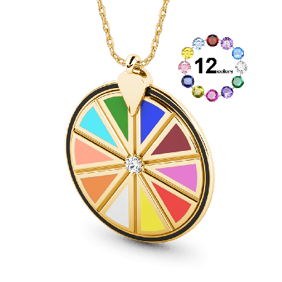 Color Wheel Necklace