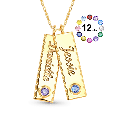 Personalized Tag Name Necklace