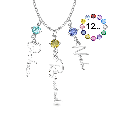 Multi-Script Name Necklace