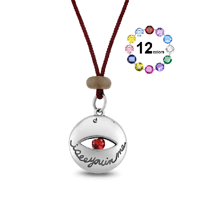 Evil Eye Wishball Necklace